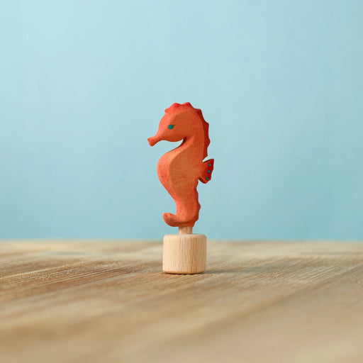 BumbuToys Wooden Celebration Ring Decoration - Seahorse - Online, Australia
