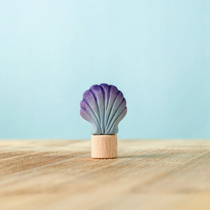 BumbuToys Wooden Celebration Ring Decoration - Seashell - Online, Australia