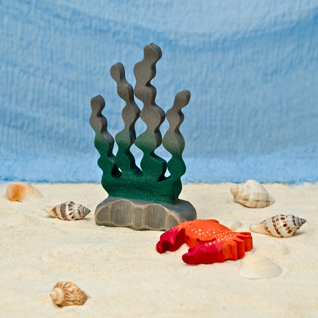 BumbuToys Wooden Celebration Ring Decoration - Seaweed - Online, Australia