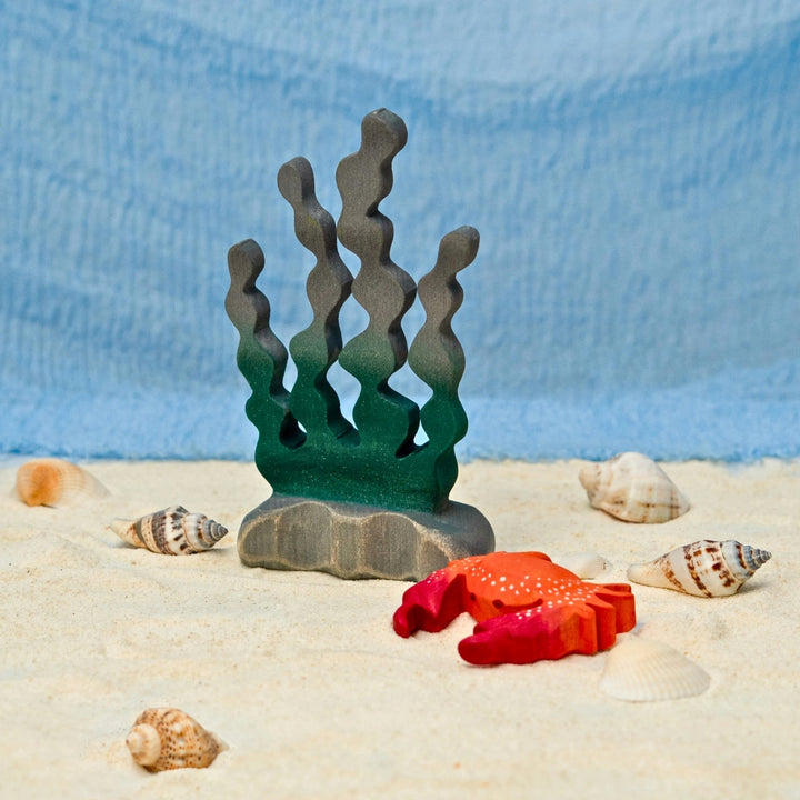 BumbuToys Wooden Celebration Ring Decoration - Seaweed - Online, Australia