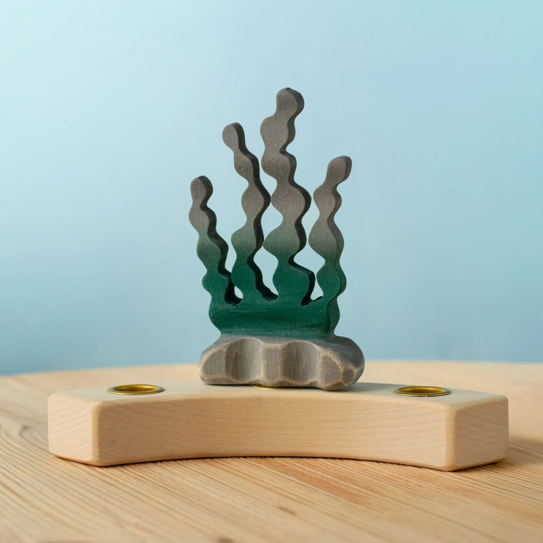 BumbuToys Wooden Celebration Ring Decoration - Seaweed - Online, Australia
