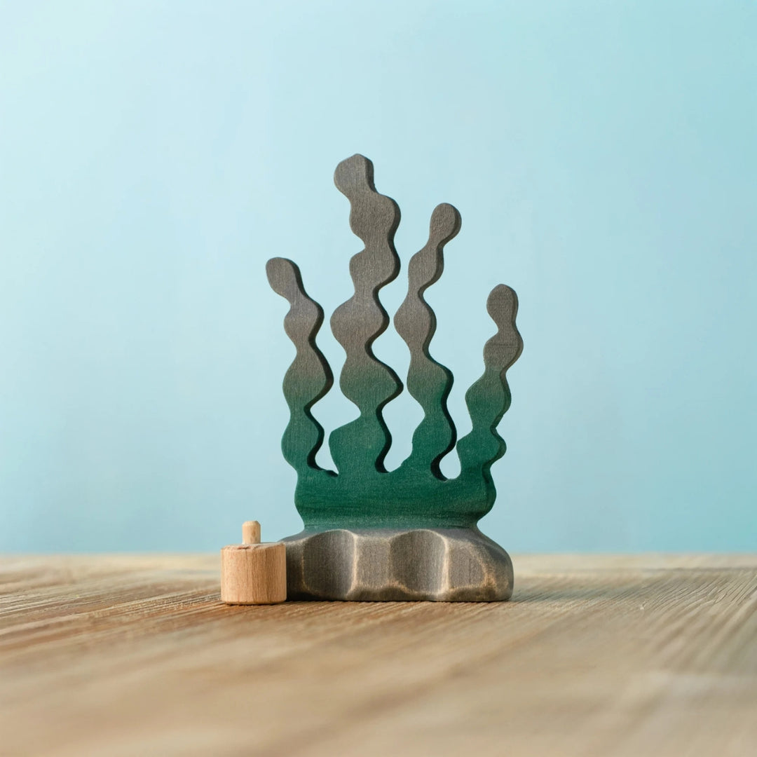 BumbuToys Wooden Celebration Ring Decoration - Seaweed - Online, Australia