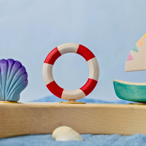 BumbuToys Wooden Celebration Ring Decoration - Swim Ring - Online, Australia