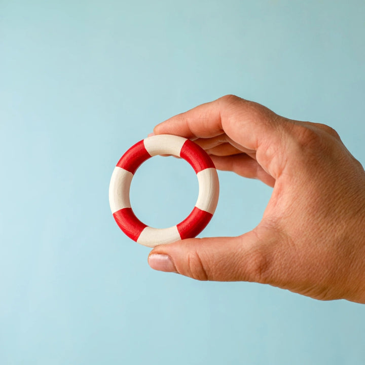 BumbuToys Wooden Celebration Ring Decoration - Swim Ring - Online, Australia
