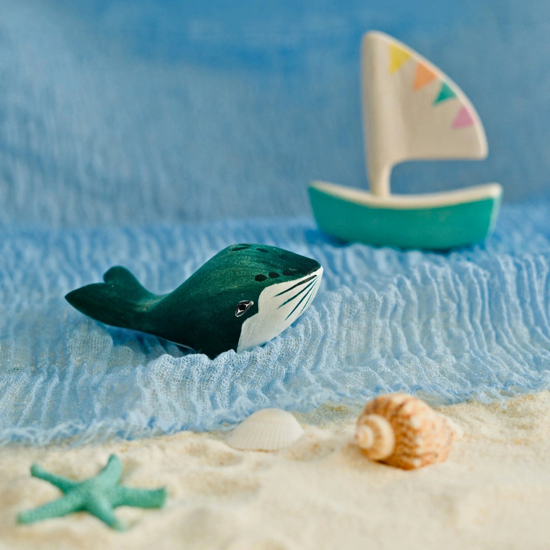 BumbuToys Wooden Celebration Ring Decoration - Whale - Online, Australia
