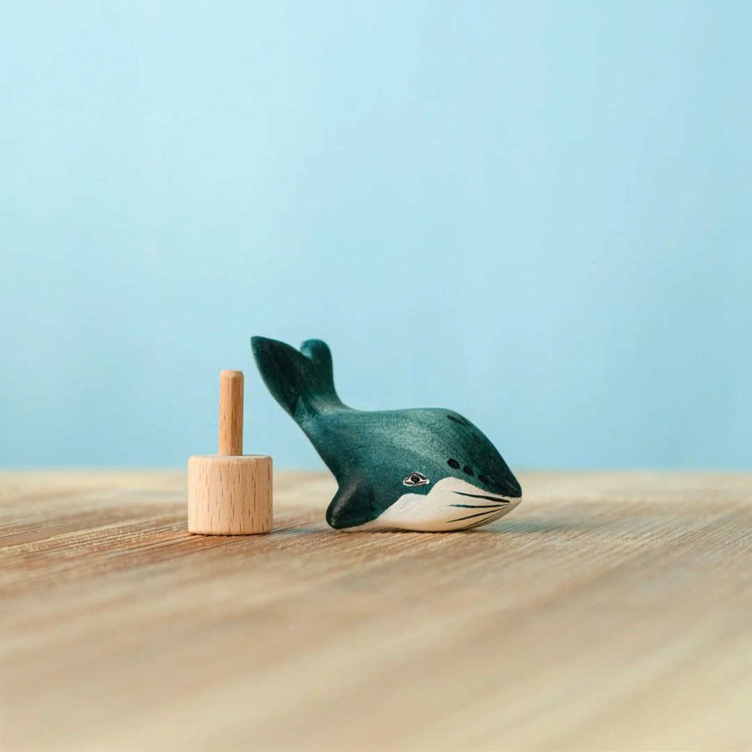 BumbuToys Wooden Celebration Ring Decoration - Whale - Online, Australia