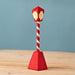 BumbuToys Wooden Christmas Figure - Lamp Post for Small World Play from Australia