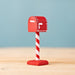 BumbuToys Wooden Christmas Figure - Santa’s Mailbox for Small World Play from Australia