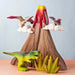 BumbuToys Wooden Dinosaur - Pteranodon Baby for Small World Play from Australia