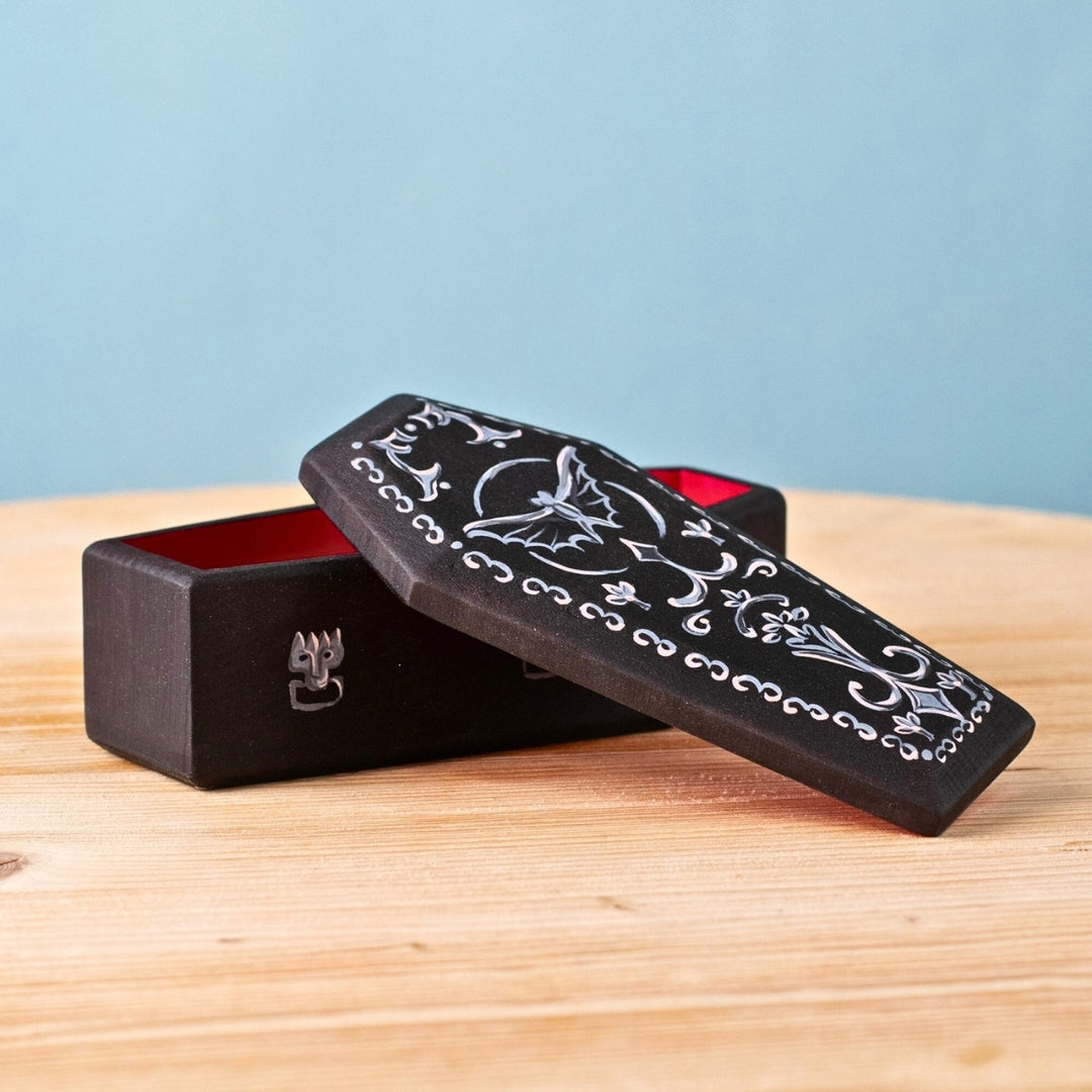 BumbuToys Wooden Figure - Coffin for Small World Play from Australia