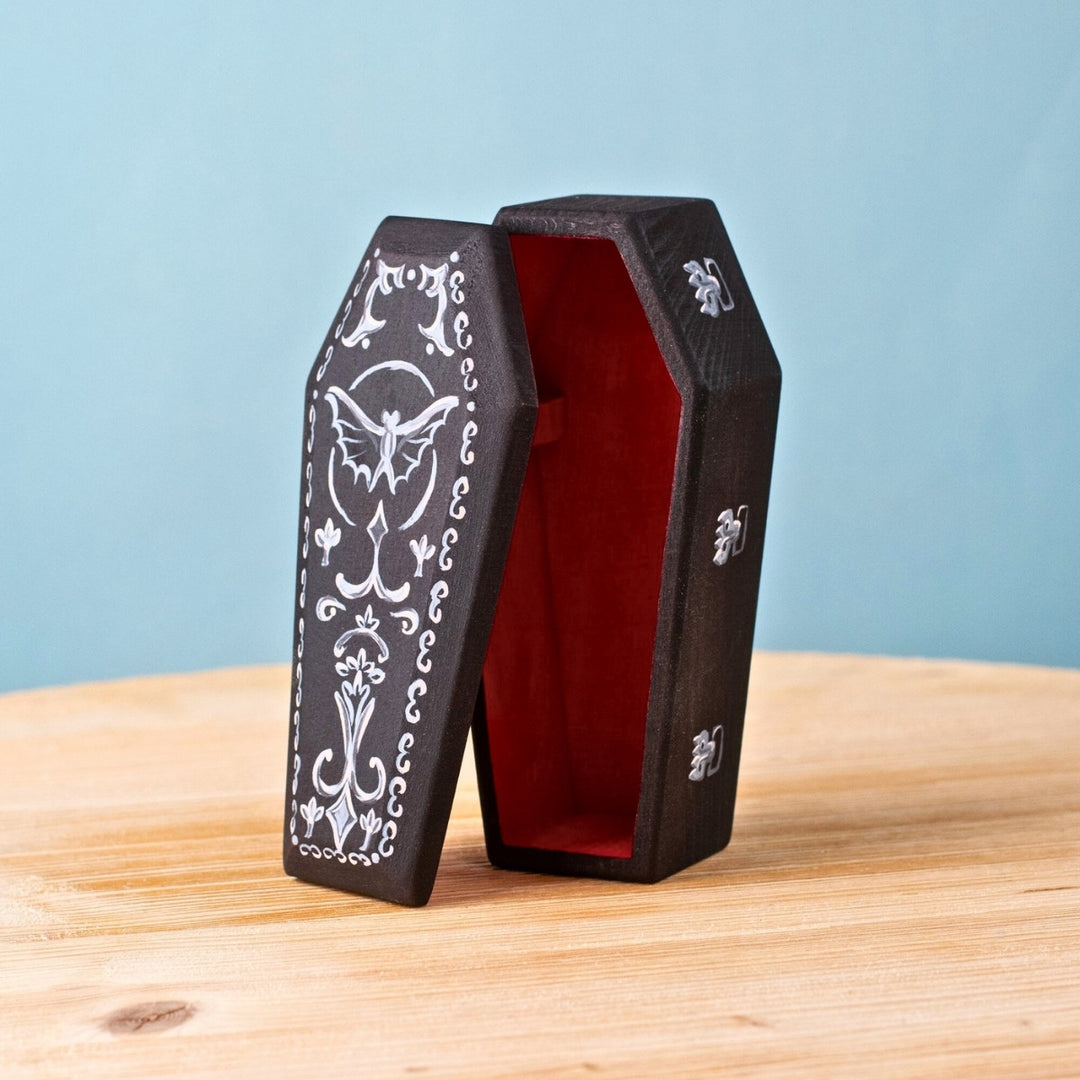 BumbuToys Wooden Figure - Coffin for Small World Play from Australia