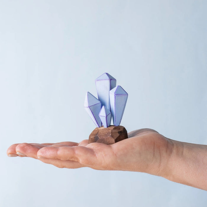 BumbuToys Wooden Figure - Crystals for Small World Play from Australia