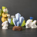 BumbuToys Wooden Figure - Crystals for Small World Play from Australia