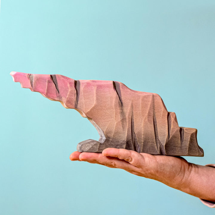 BumbuToys Handcrafted Wooden Landscape Howlstone Cliff Edge from Australia