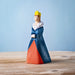BumbuToys Wooden Medieval Figure - Queen for Small World Play from Australia