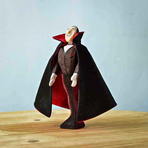 BumbuToys Wooden Mythical Creature - Count Dracula for Small World Play from Australia