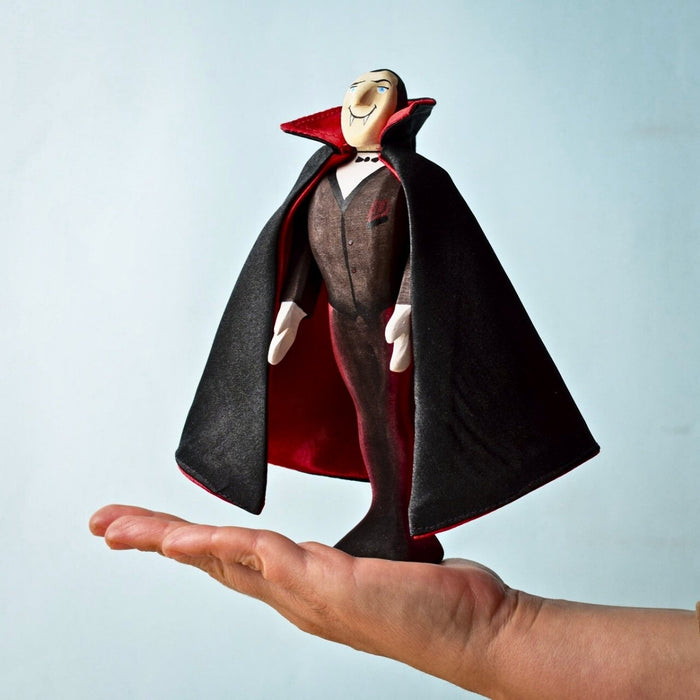 BumbuToys Wooden Mythical Creature - Count Dracula for Small World Play from Australia