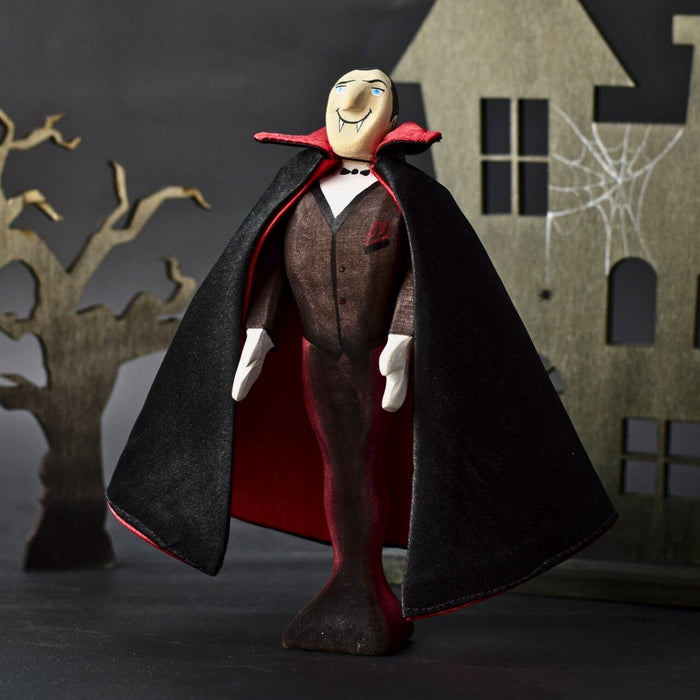 BumbuToys Wooden Mythical Creature - Count Dracula for Small World Play from Australia