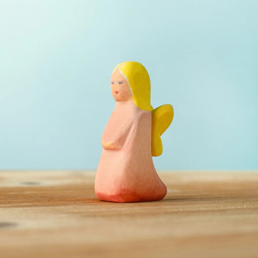 BumbuToys Wooden Mythical Creature - Fairy - Coral for Small World Play - Online, Australia