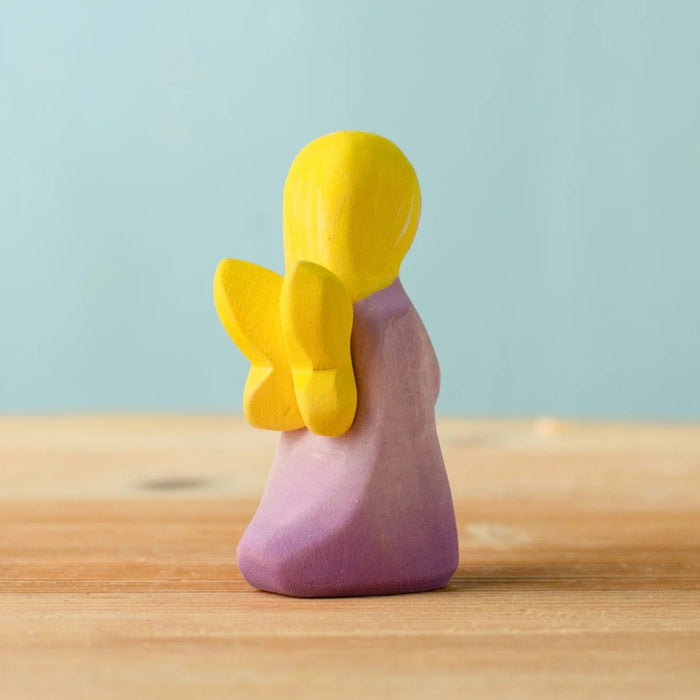 BumbuToys Wooden Mythical Creature - Fairy - Lavender for Small World Play - Online, Australia