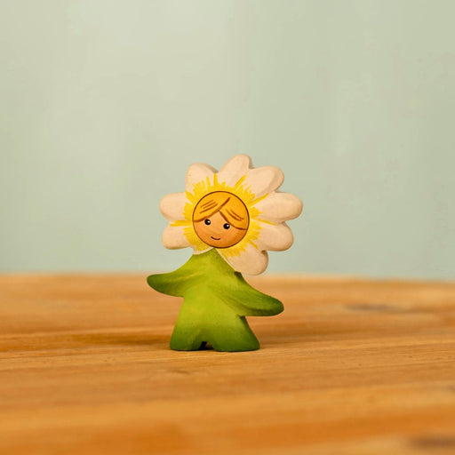 BumbuToys Wooden Mythical Creature - Flower Child - Daisy for Small World Play - Online, Australia