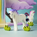 BumbuToys Wooden Mythical Creature - Unicorn - Pastel for Small World Play from Australia