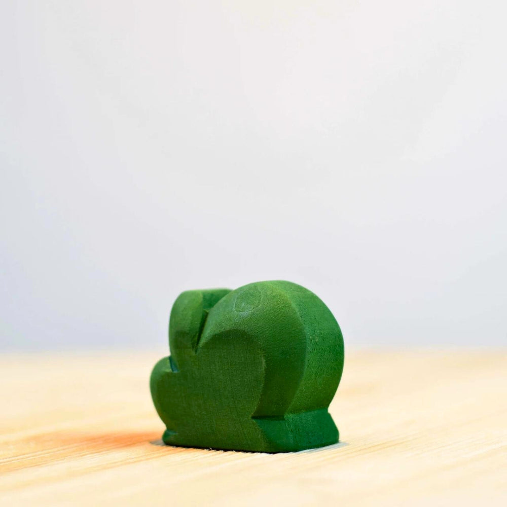 BumbuToys Handcrafted Wooden Plant Figure Small Bush from Australia