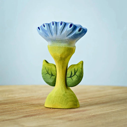 BumbuToys Wooden Flower Spring, Flama for Small World Play from Australia