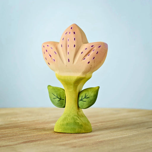 BumbuToys Wooden Flower Zia for Small World Play from Australia