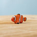 BumbuToys Wooden Sea Animal - Clown Fish for Small World Play from Australia