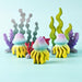 BumbuToys Wooden Sea Animal - Jellyfish for Small World Play from Australia