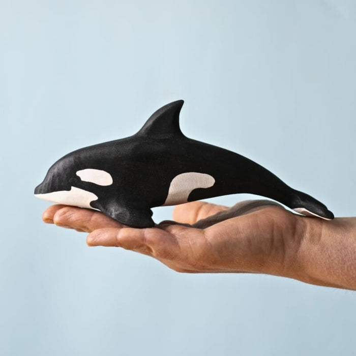 Bumbu Toys Wooden Orca Killer Whale Australia — Oskar's Wooden Ark