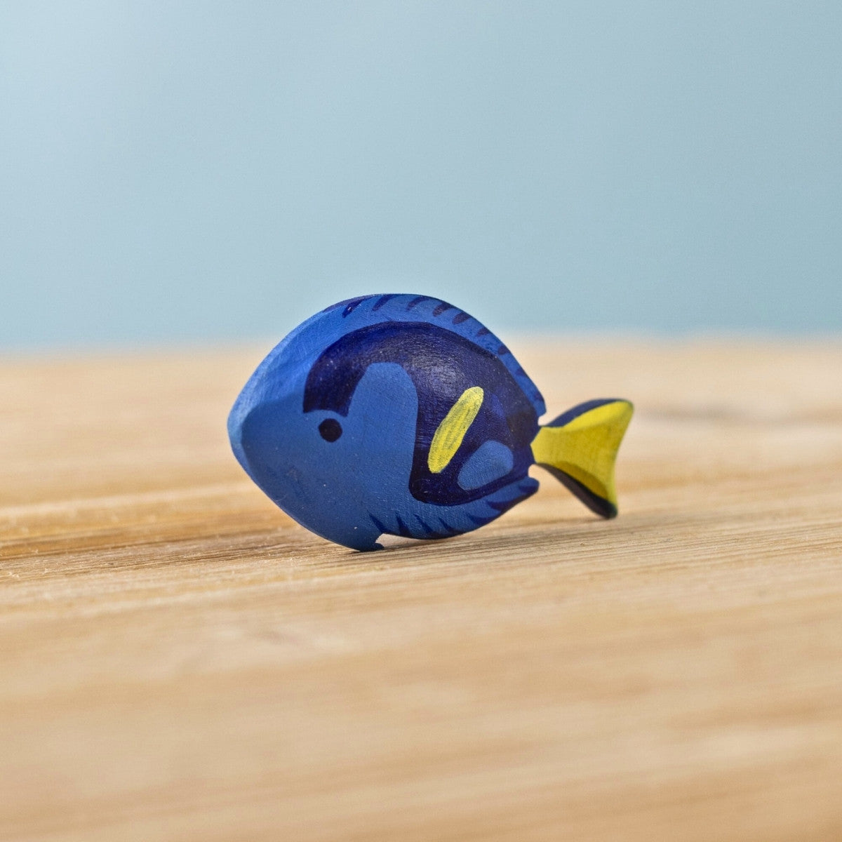 Bumbu Toys Wooden Royal Blue Fish - Australia — Oskar's Wooden Ark