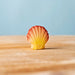 BumbuToys Wooden Sea Animal - Seashell - Orange for Small World Play from Australia