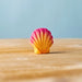 BumbuToys Wooden Sea Animal - Seashell - Pink for Small World Play from Australia