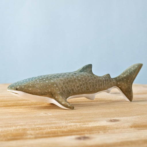 BumbuToys Wooden Sea Animal - Whale Shark for Small World Play from Australia