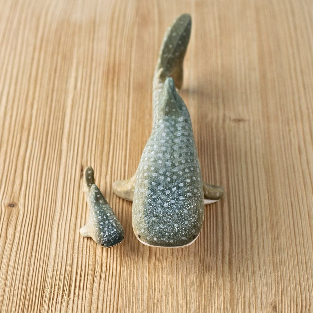 BumbuToys Wooden Sea Animal - Whale Shark for Small World Play from Australia