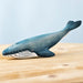 BumbuToys Wooden Sea Animals - Blue Whale for Small World Play from Australia