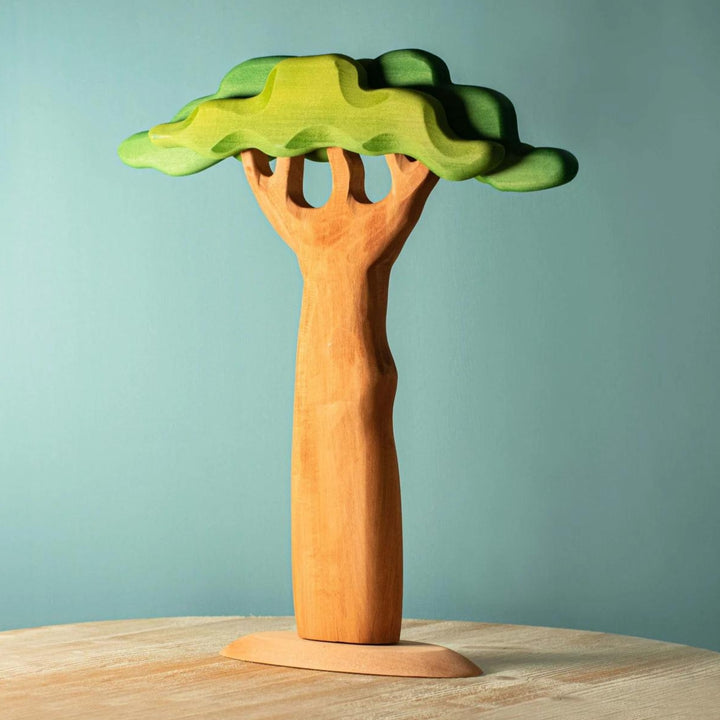 BumbuToys Handcrafted Wooden Tree Baobab Tall from Australia