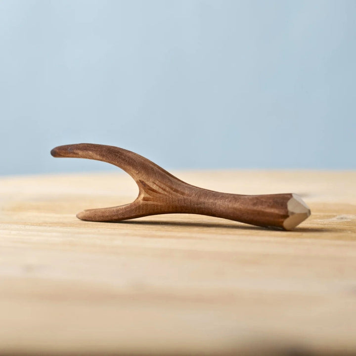 BumbuToys Wooden Tree Black Poplar Branch for Small World Play from Australia