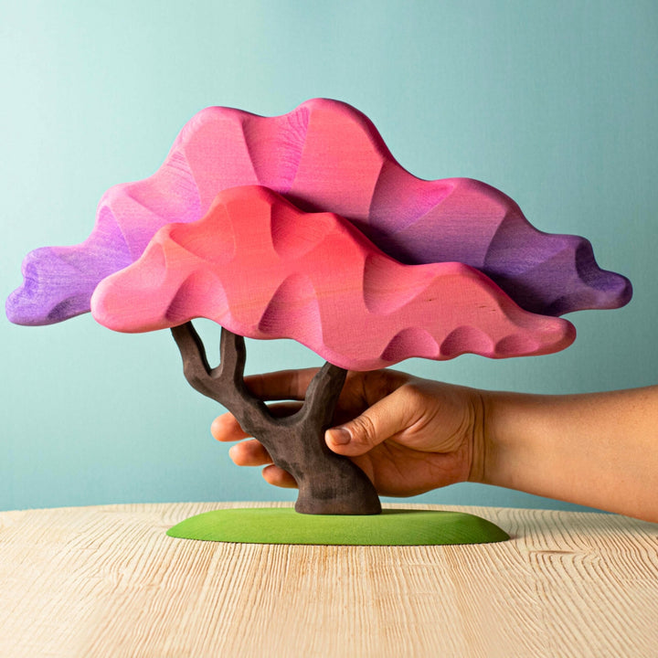 BumbuToys Handcrafted Wooden Tree Japanese Maple from Australia