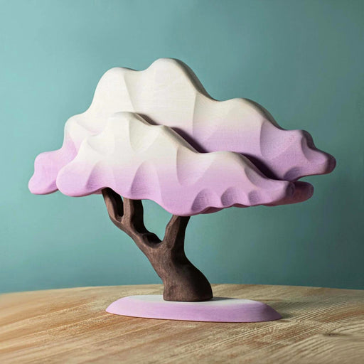 BumbuToys Handcrafted Wooden Tree Winter Lilac Japanese Maple from Australia