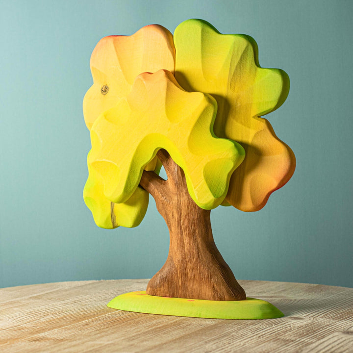 BumbuToys Handcrafted Wooden Tree Oak Large Autumn from Australia
