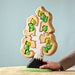 Bumbu Toys Handcrafted Wooden Tree The Birch Big Puzzle for Small World Play from Australia