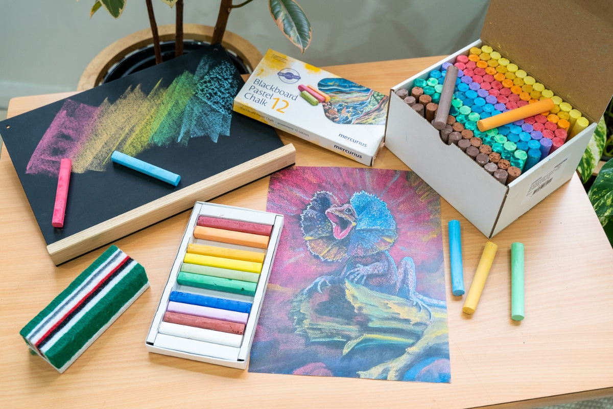 Chalk and chalkboards from Oskar's Wooden Ark in Australia
