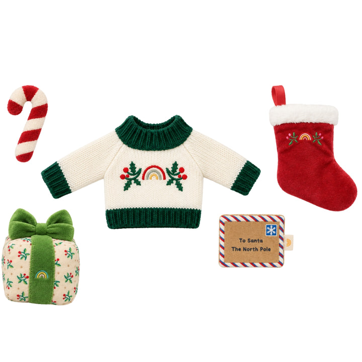Clothing & Accessory - Merry Christmas Set - Olli Ella Dinkum Doll Christmas Holiday Hollow Edition 2026 - Australia