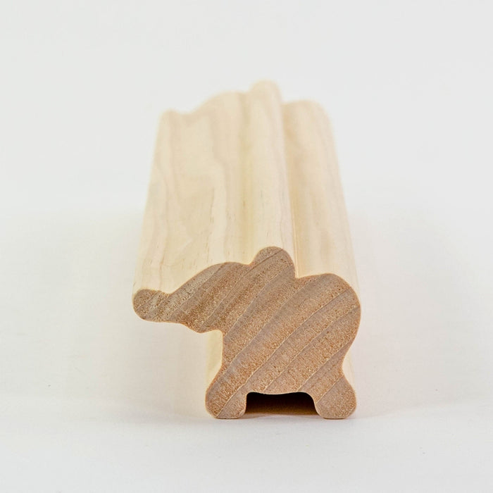 A600575 Kids at Work Profile Shapes - Wooden Wild Animals