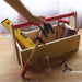 A600695 Kids at Work DIY Wooden Tool Box Kit with Tools