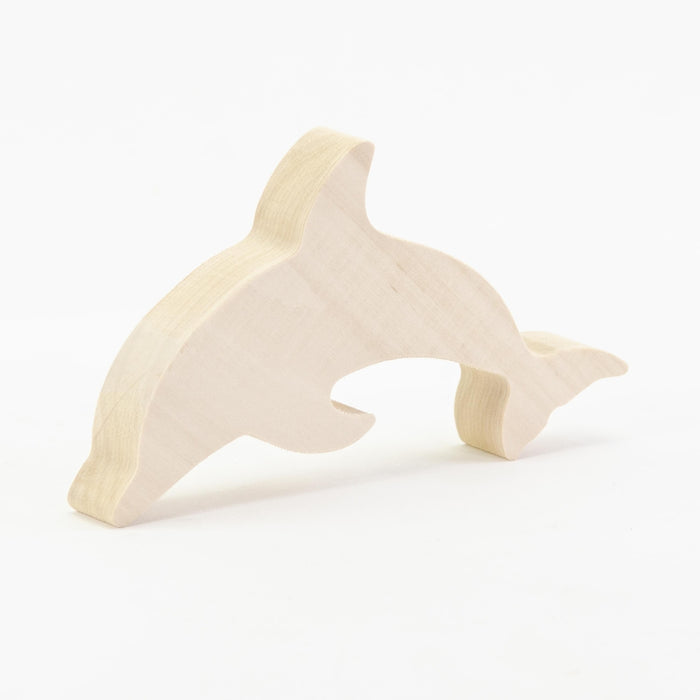 A600705 Kids at Work Wood Figure Dolphin