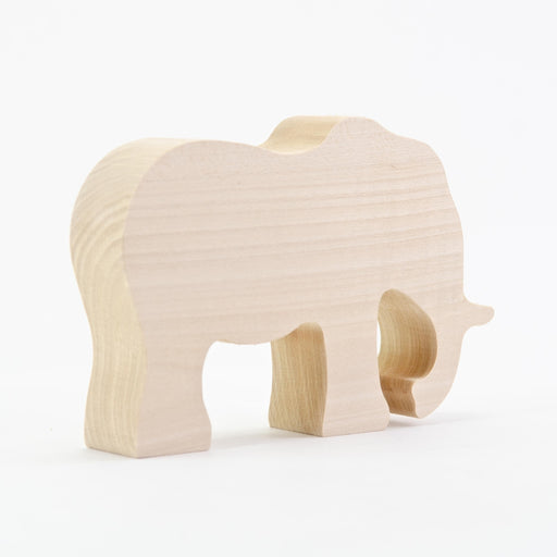 A600702 Kids at Work Wood Figure Elephant